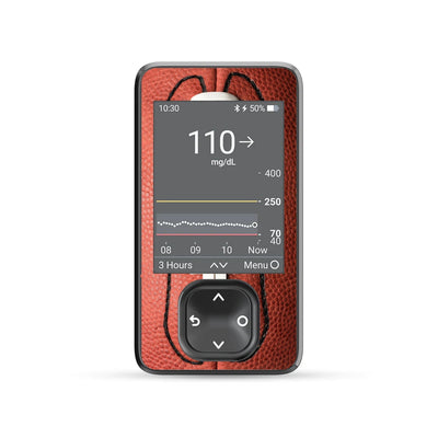 Football DEXCOM G7 and Stelo and G6 Touchscreen Receiver Sticker Football DEXCOM G7 and Stelo and G6 Touchscreen Receiver Sticker