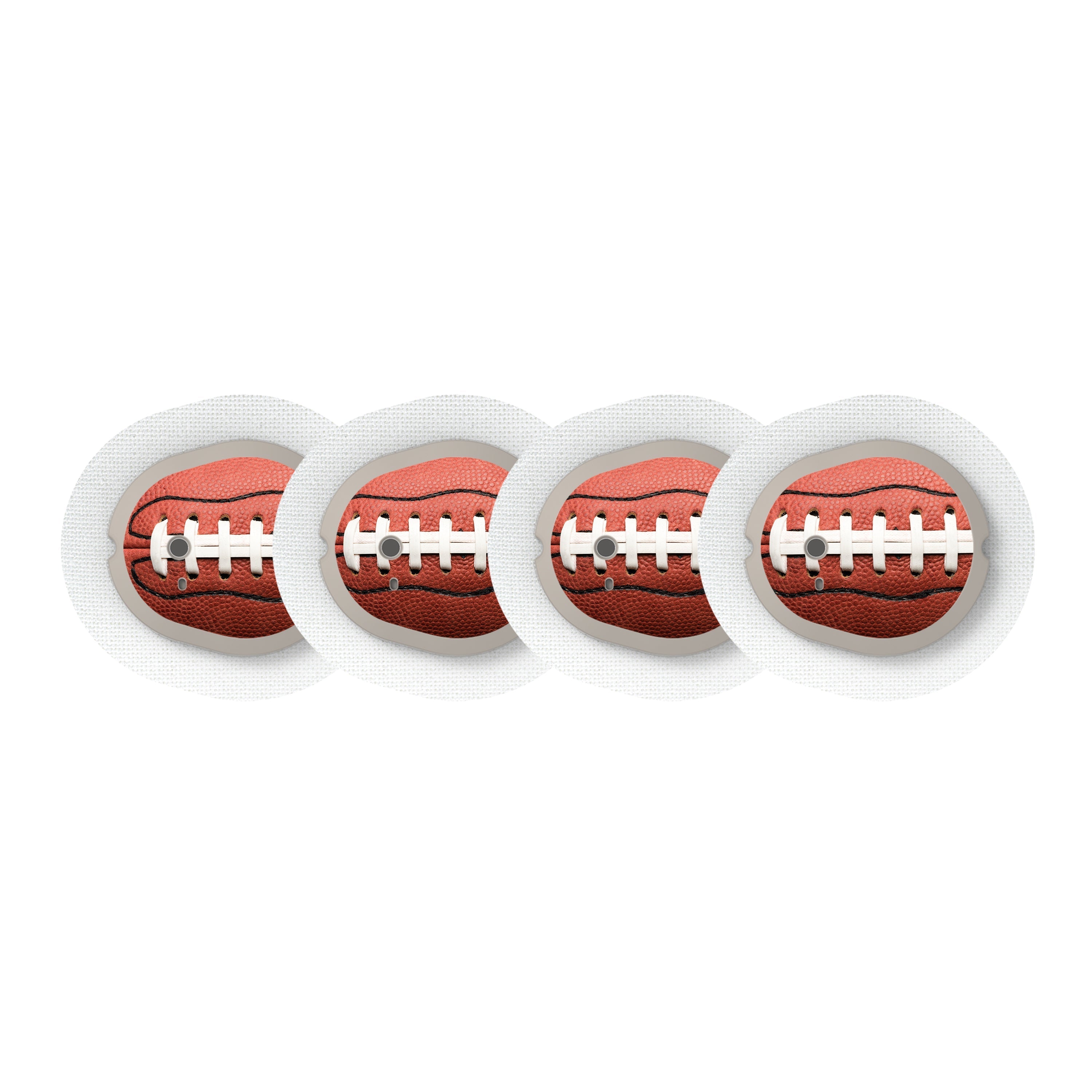 Football Sticker Designed for the DEXCOM G7 and Stelo Transmitter Football Sticker Designed for the DEXCOM G7 and Stelo Transmitter