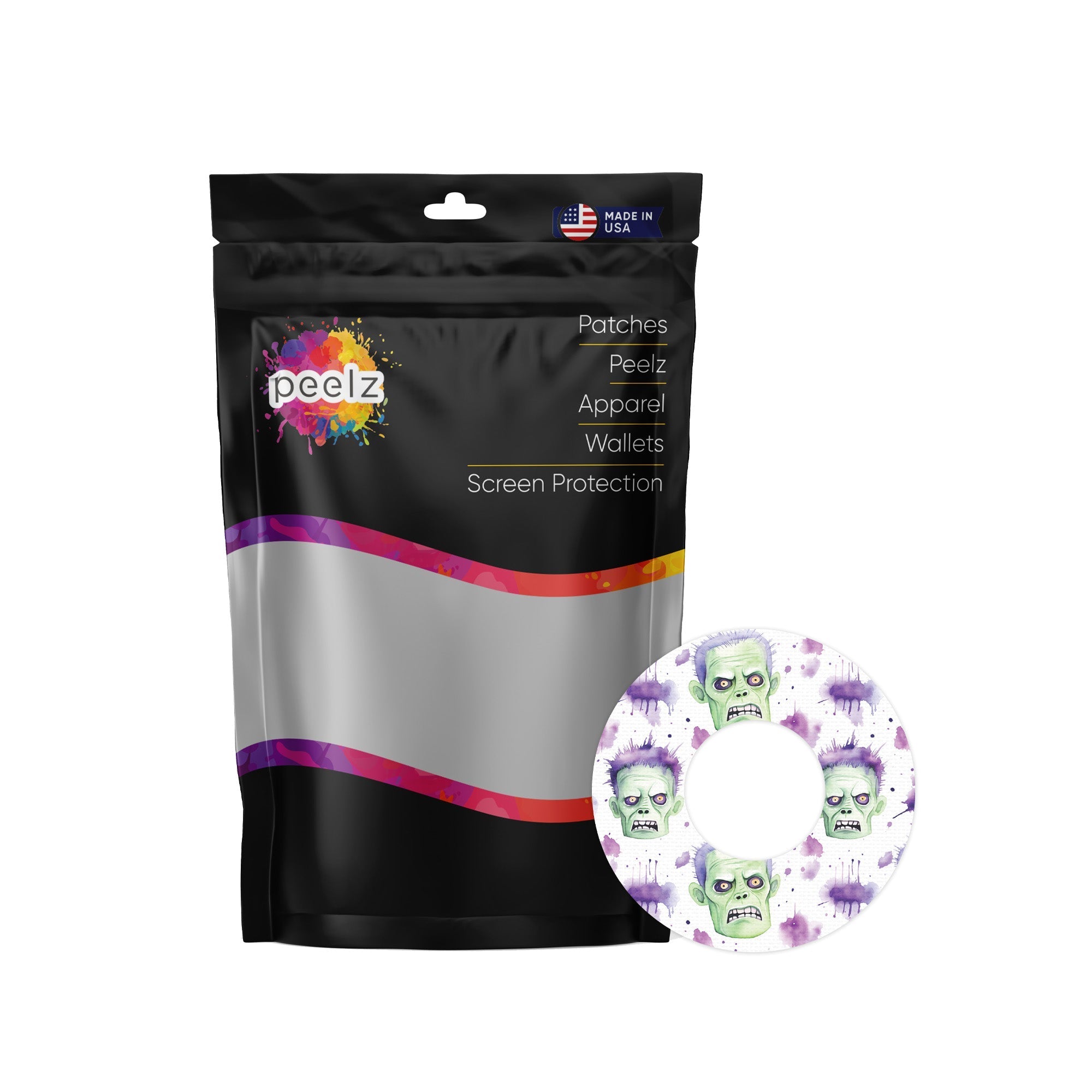 Frankenmonster Patch Tape Designed for the FreeStyle Libre 2 Frankenmonster Patch Tape Designed for the FreeStyle Libre 2