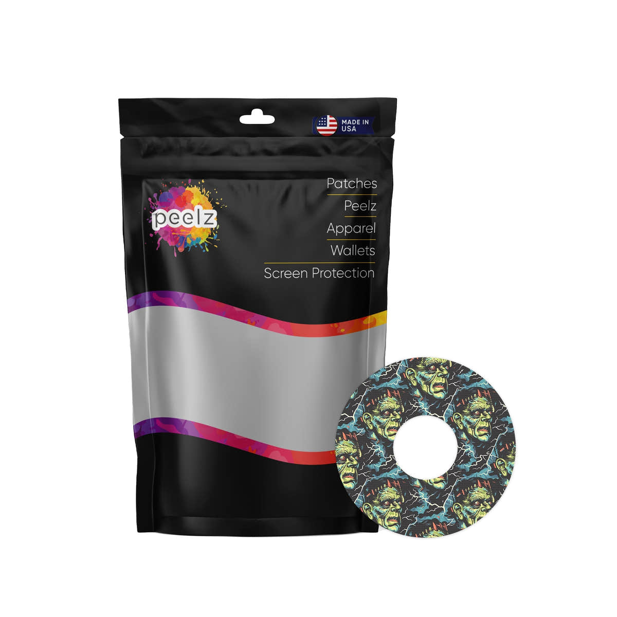 Frankie FreeStyle Libre 3 Plus & Lingo Patch Tape - Pump Peelz Frankie FreeStyle Libre 3 Plus & Lingo Patch Tape - Pump Peelz