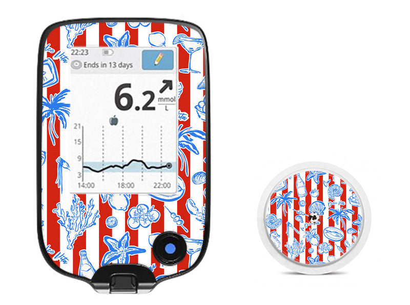Spritz Parade Freestyle Libre 2 Sticker - Pump Peelz Spritz Parade Freestyle Libre 2 Sticker - Pump Peelz