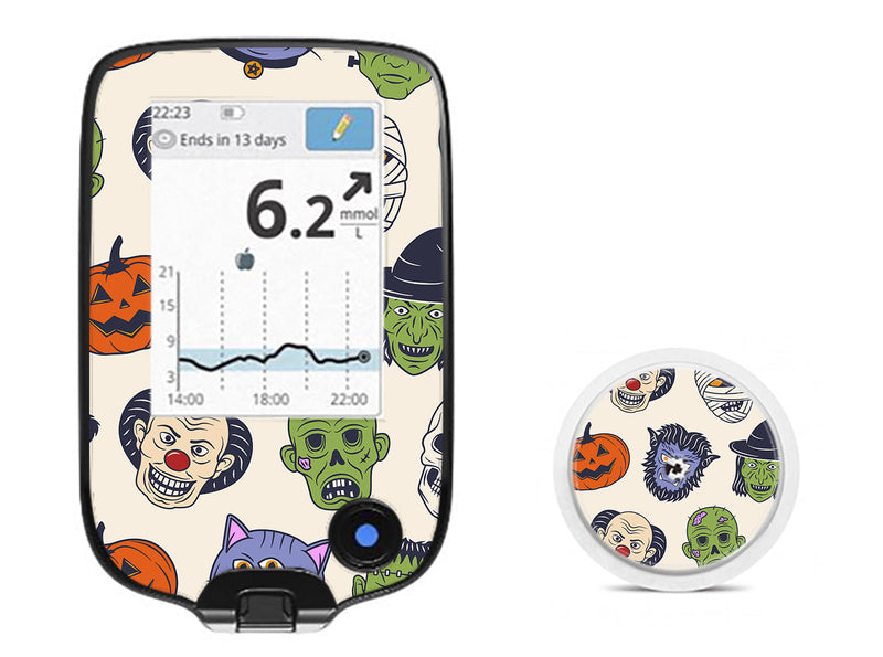 Monster Mash Freestyle Libre 2 Sticker - Pump Peelz Monster Mash Freestyle Libre 2 Sticker - Pump Peelz