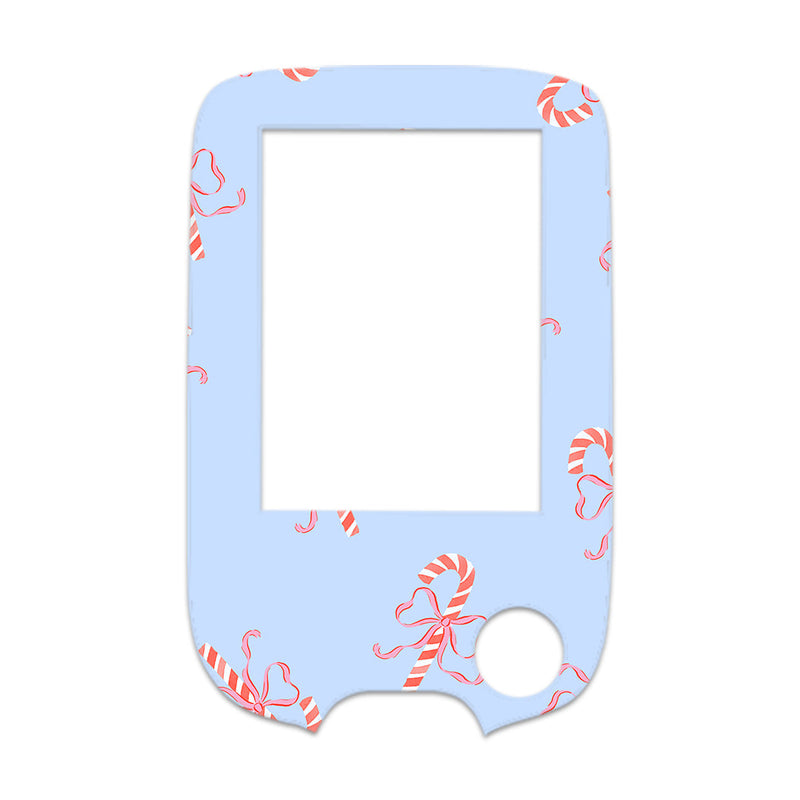 Candy Cane Lane Freestyle Libre 2 Sticker - Pump Peelz Candy Cane Lane Freestyle Libre 2 Sticker - Pump Peelz
