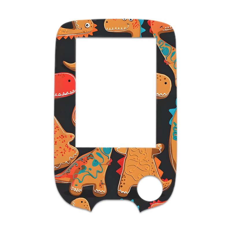 Jurassic Gingerbread Freestyle Libre 2 Sticker - Pump Peelz Jurassic Gingerbread Freestyle Libre 2 Sticker - Pump Peelz
