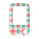 Peppermint Plaid Freestyle Libre 2 Sticker - Pump Peelz Peppermint Plaid Freestyle Libre 2 Sticker - Pump Peelz
