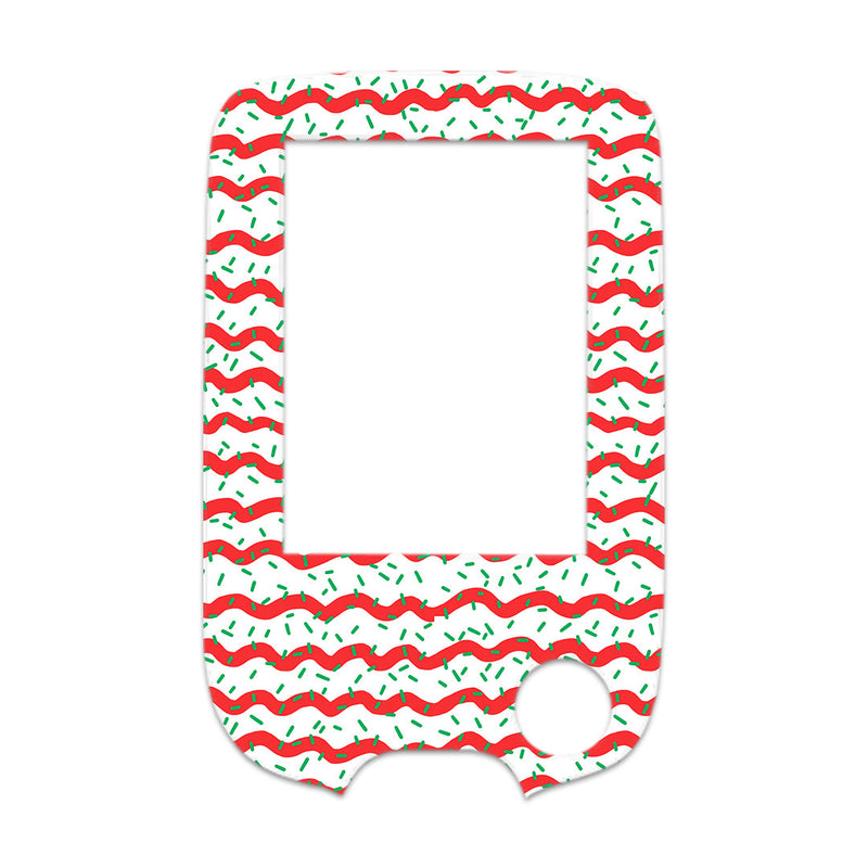 Christmas Icing Freestyle Libre 2 Sticker - Pump Peelz Christmas Icing Freestyle Libre 2 Sticker - Pump Peelz
