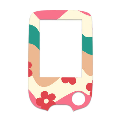 Retro Noel Freestyle Libre 2 Sticker - Pump Peelz Retro Noel Freestyle Libre 2 Sticker - Pump Peelz