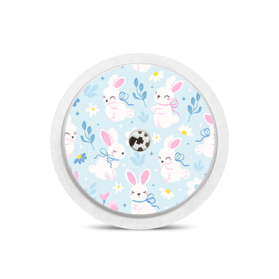 Sweet Bunnies Freestyle Libre 2 Sticker - Pump Peelz Sweet Bunnies Freestyle Libre 2 Sticker - Pump Peelz