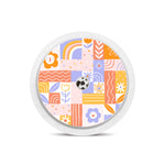 Wildflower Doodle Freestyle Libre 2 Sticker - Pump Peelz Wildflower Doodle Freestyle Libre 2 Sticker - Pump Peelz