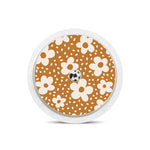 Caramel Daisies Freestyle Libre 2 Sticker - Pump Peelz Caramel Daisies Freestyle Libre 2 Sticker - Pump Peelz