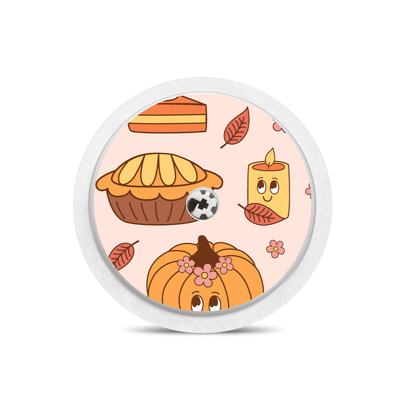 Cozy Harvest Freestyle Libre 2 Sticker - Pump Peelz Cozy Harvest Freestyle Libre 2 Sticker - Pump Peelz