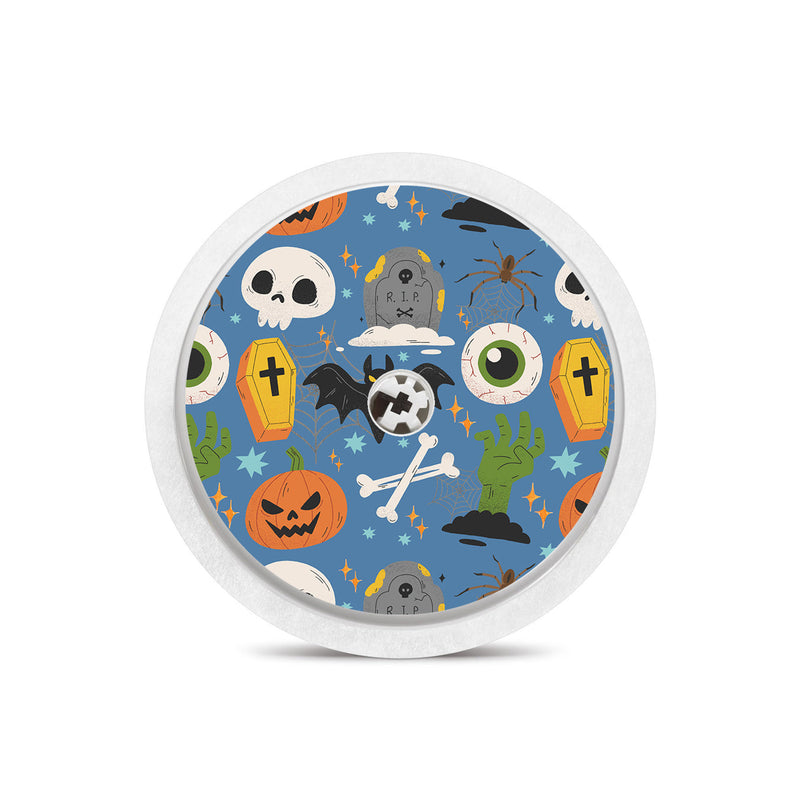 Spooky Night Freestyle Libre 2 Sticker - Pump Peelz Spooky Night Freestyle Libre 2 Sticker - Pump Peelz
