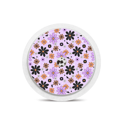 Batty Blooms Freestyle Libre 2 Sticker - Pump Peelz Batty Blooms Freestyle Libre 2 Sticker - Pump Peelz