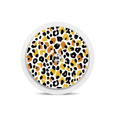 Golden Leopard Freestyle Libre 2 Sticker - Pump Peelz Golden Leopard Freestyle Libre 2 Sticker - Pump Peelz