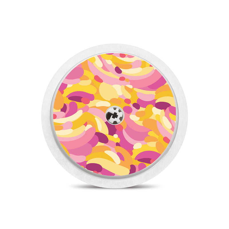 Jelly Swirl Freestyle Libre 2 Sticker - Pump Peelz Jelly Swirl Freestyle Libre 2 Sticker - Pump Peelz
