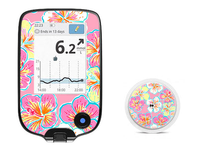 Tropic Crush Freestyle Libre 2 Sticker - Pump Peelz Tropic Crush Freestyle Libre 2 Sticker - Pump Peelz
