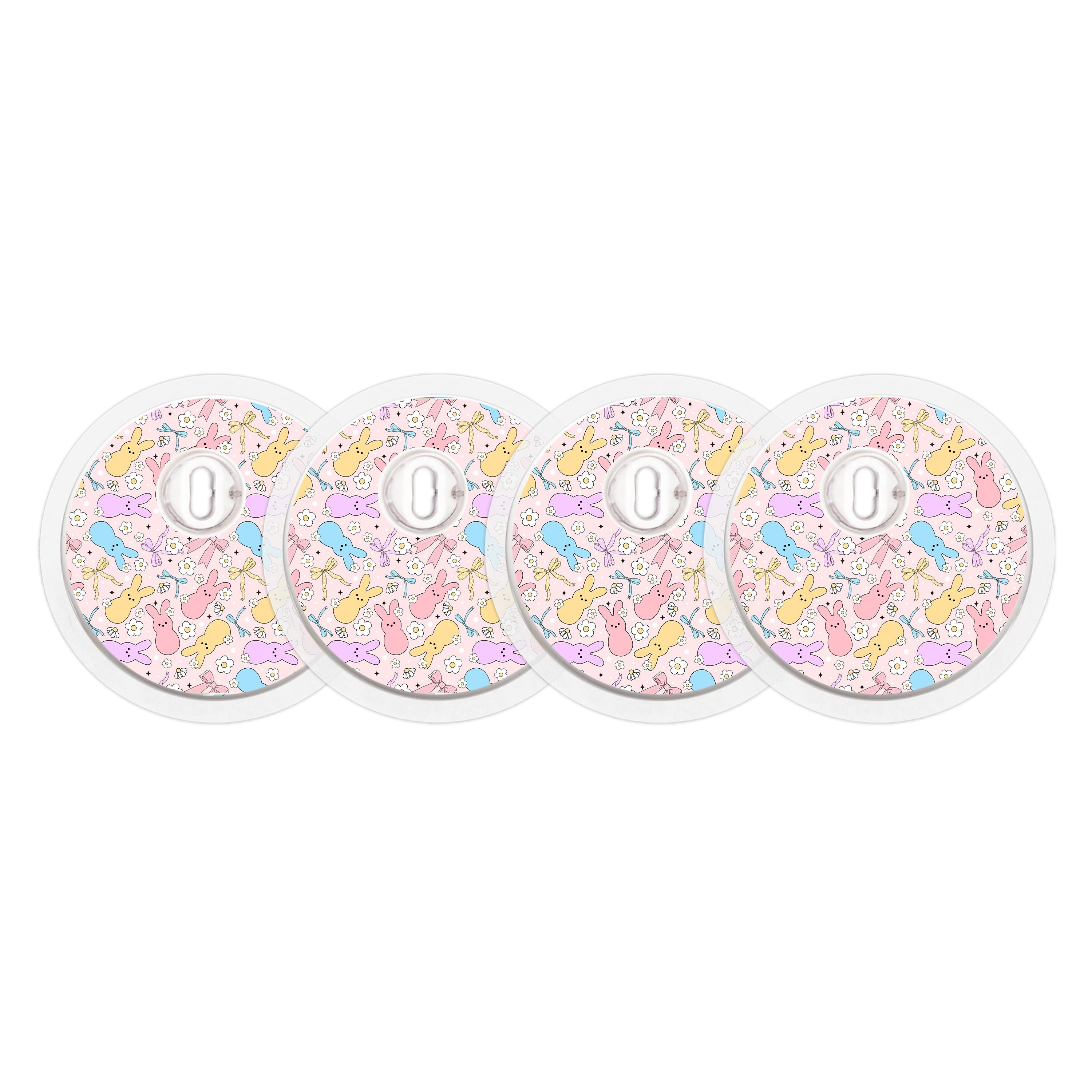 Hoppy Spring FreeStyle Libre 3 Plus & Lingo Sensor Sticker - Pump Peelz Hoppy Spring FreeStyle Libre 3 Plus & Lingo Sensor Sticker - Pump Peelz