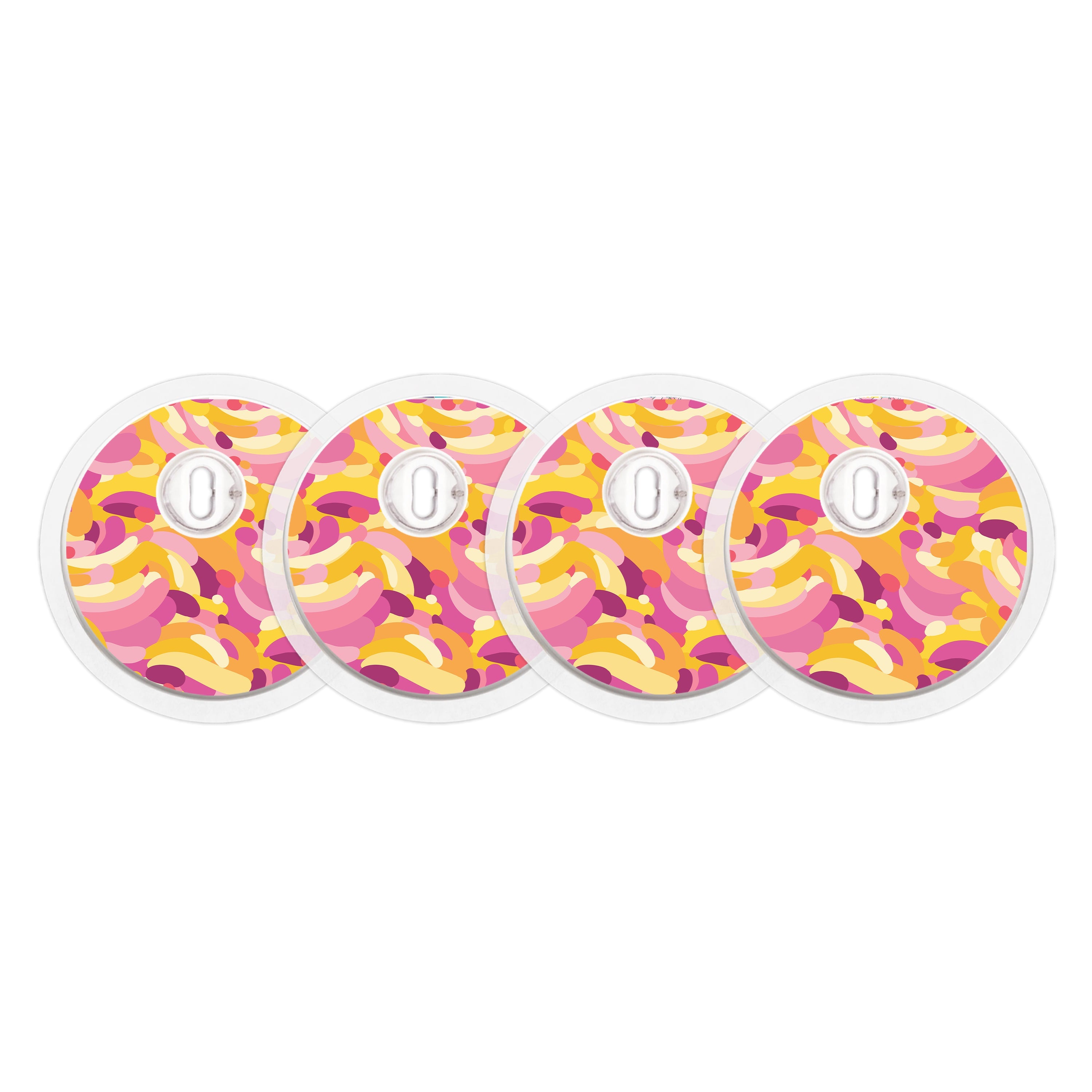 Jelly Swirl FreeStyle Libre 3 Plus & Lingo Sensor Sticker - Pump Peelz Jelly Swirl FreeStyle Libre 3 Plus & Lingo Sensor Sticker - Pump Peelz