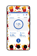 French Fries Sticker for Omnipod DASH® PDM – Pump Peelz French Fries Sticker for Omnipod DASH® PDM – Pump Peelz