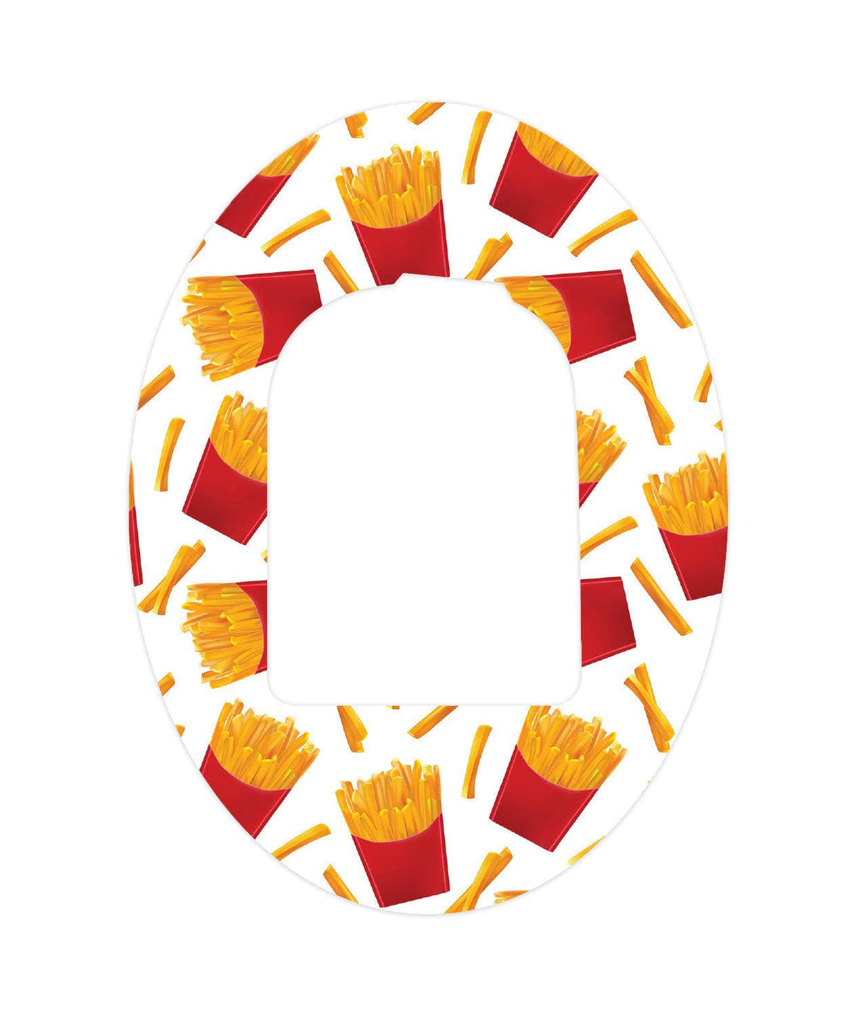 French Fries Pod Patch Tape - Pump Peelz French Fries Pod Patch Tape - Pump Peelz