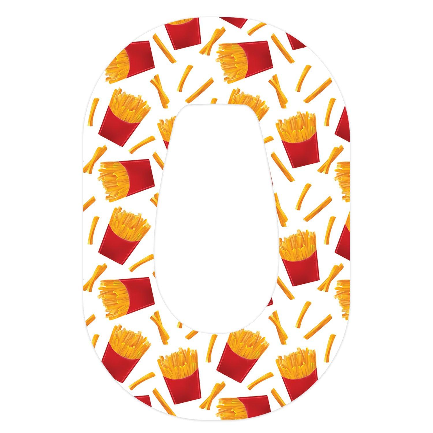 French Fries Dexcom G6 Patch Tape - Pump Peelz French Fries Dexcom G6 Patch Tape - Pump Peelz