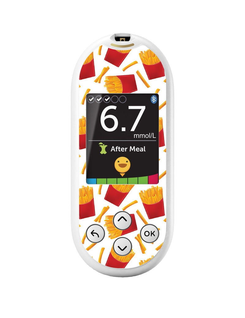 French Fries for OneTouch Verio Reflect Glucometer French Fries for OneTouch Verio Reflect Glucometer