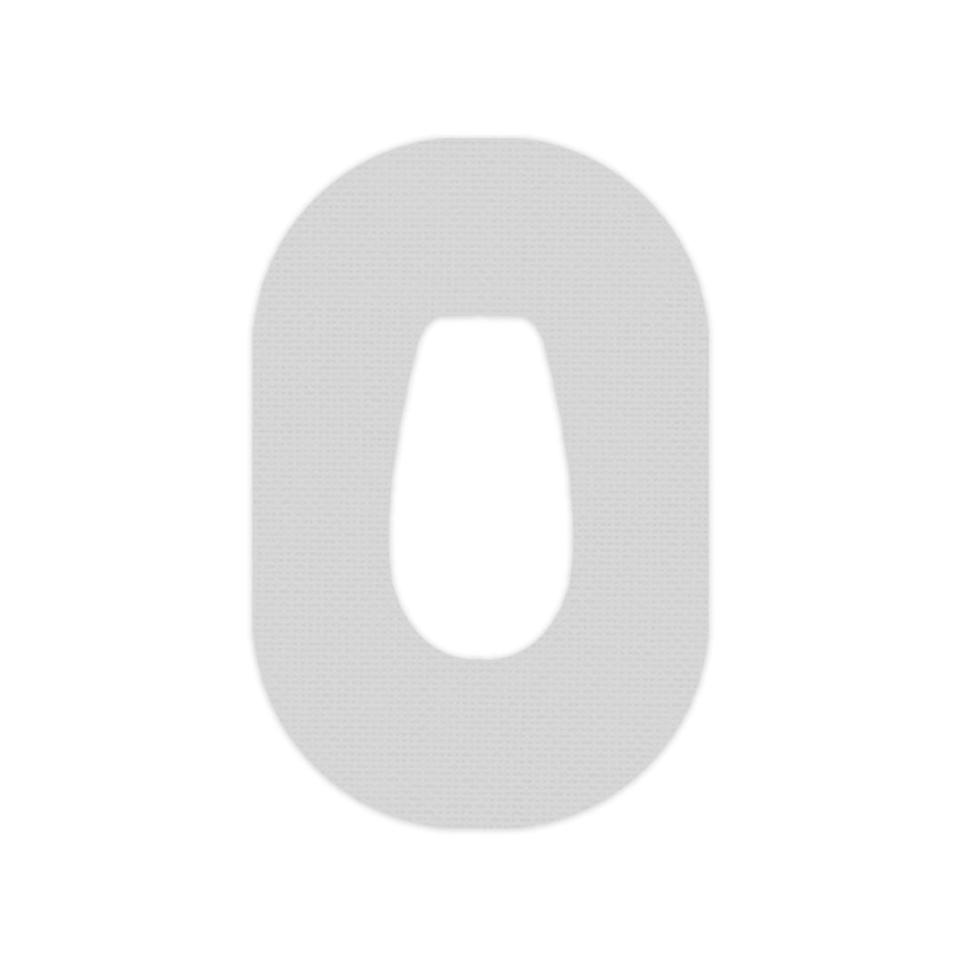 Solid Color Platinum Dexcom G6 Patch Tape - Pump Peelz Solid Color Platinum Dexcom G6 Patch Tape - Pump Peelz