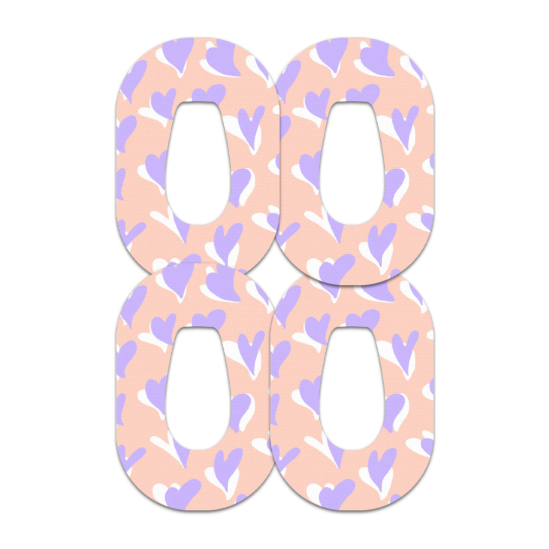 Lavender Love Dexcom G6 Patch Tape - Pump Peelz Lavender Love Dexcom G6 Patch Tape - Pump Peelz