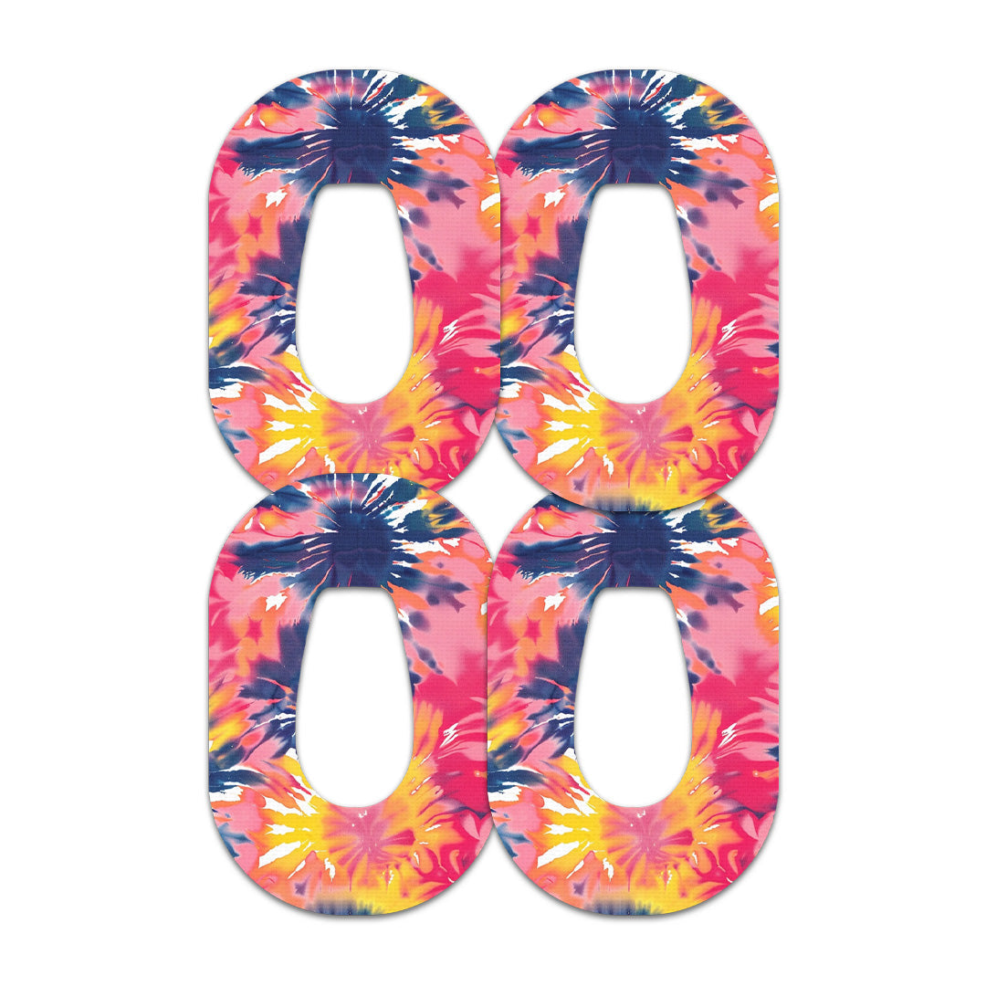Summer Tie Dye Dexcom G6 Patch Tape - Pump Peelz Summer Tie Dye Dexcom G6 Patch Tape - Pump Peelz