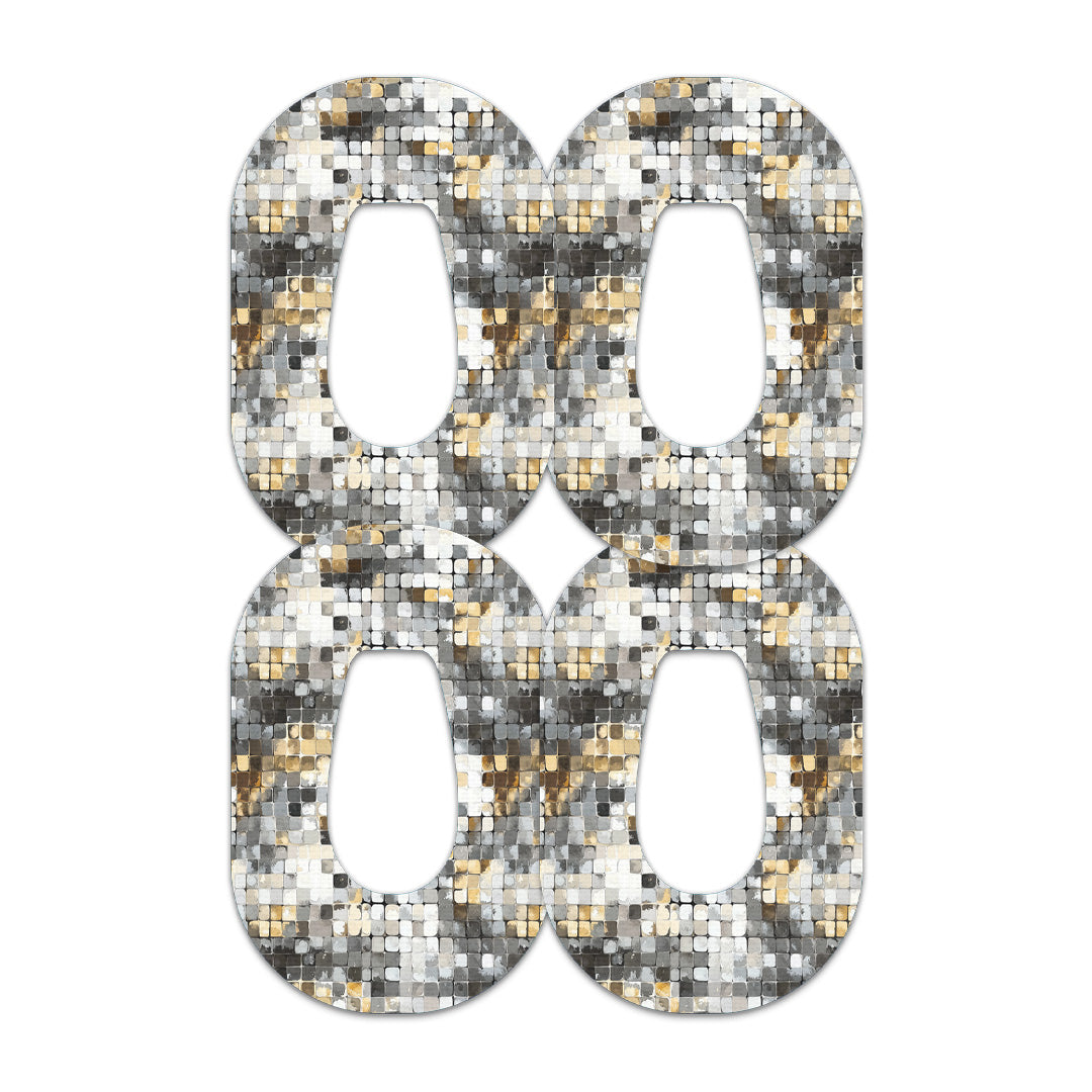 Champagne Glow Dexcom G6 Patch Tape - Pump Peelz Champagne Glow Dexcom G6 Patch Tape - Pump Peelz