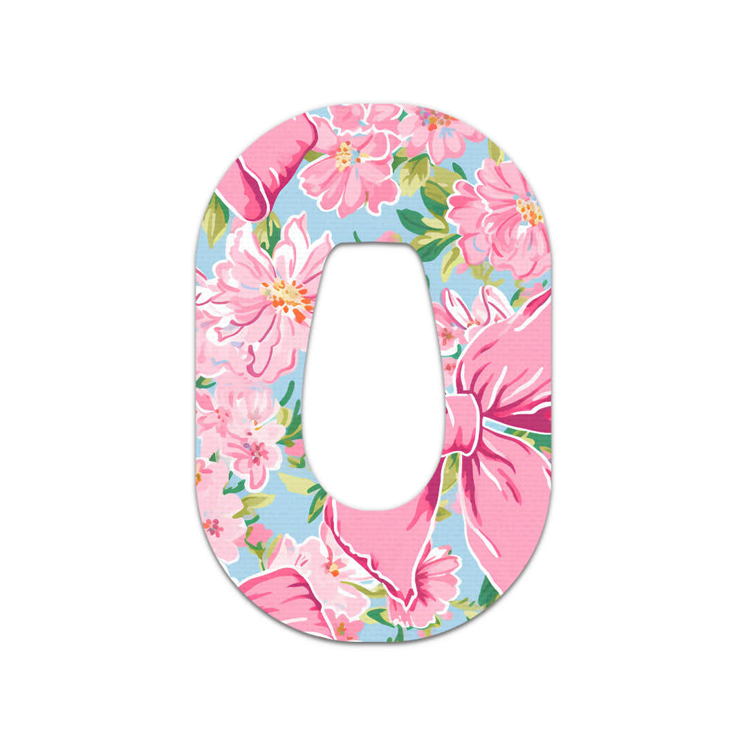 Blossom Bows Dexcom G6 Patch Tape - Pump Peelz Blossom Bows Dexcom G6 Patch Tape - Pump Peelz