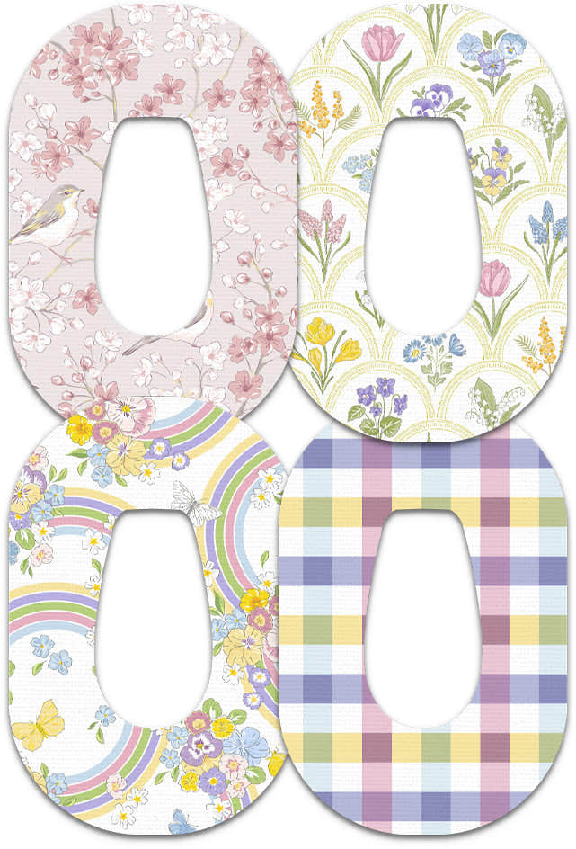 Spring Variety Pack Dexcom G6 Patch Tape - Pump Peelz Spring Variety Pack Dexcom G6 Patch Tape - Pump Peelz