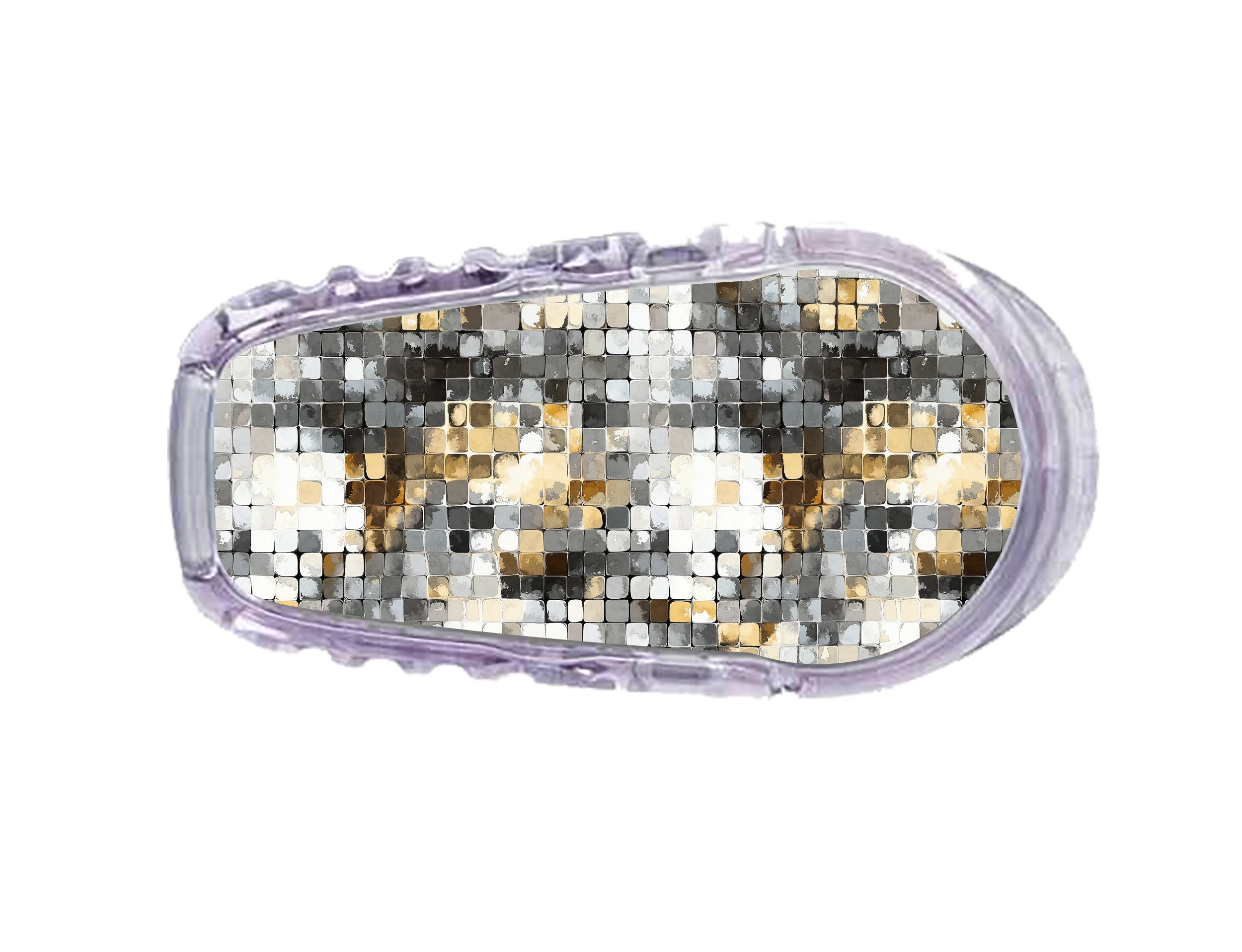 Champagne Glow Dexcom G6 Transmitter Sticker Champagne Glow Dexcom G6 Transmitter Sticker