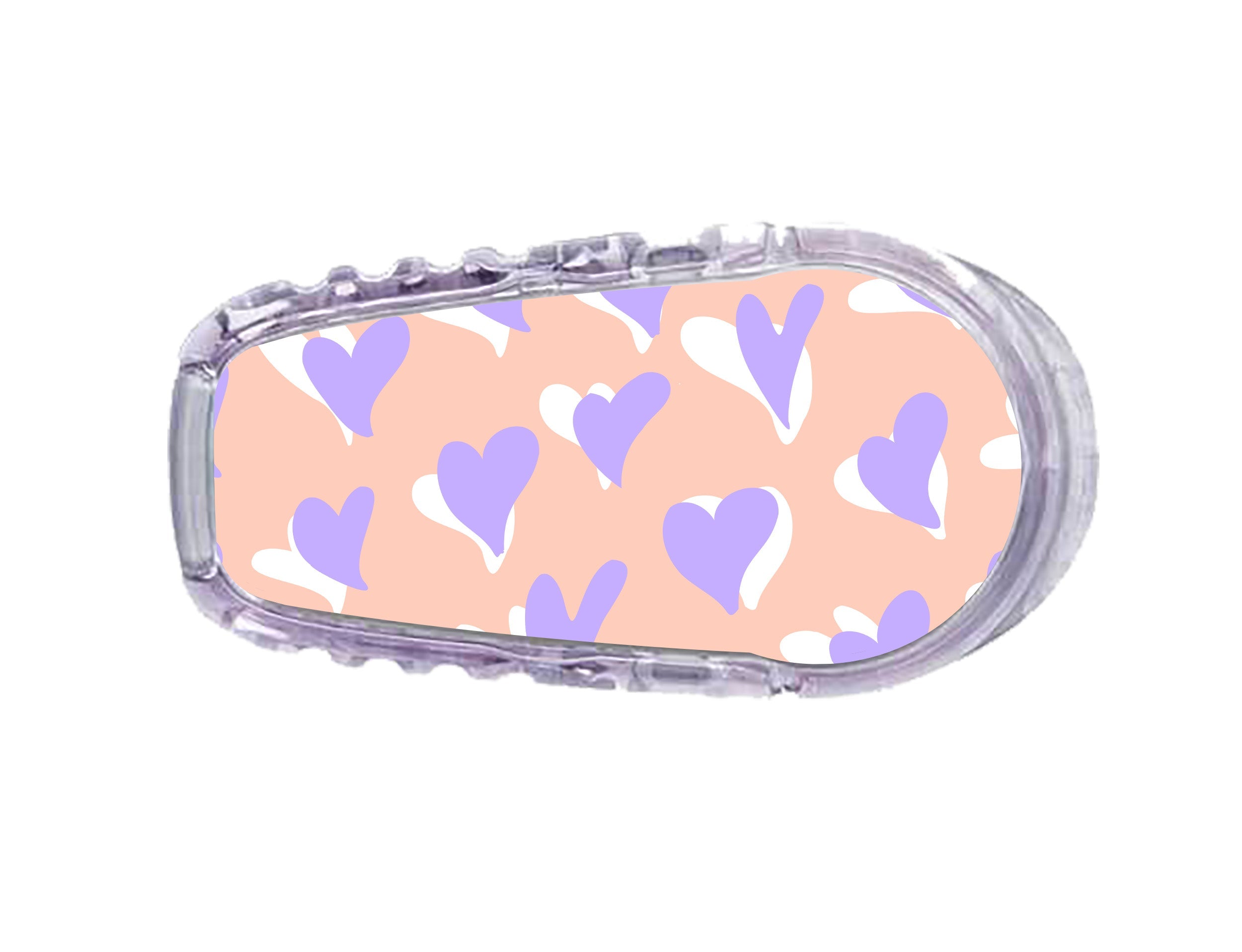 Lavender Love Dexcom G6 Transmitter Sticker Lavender Love Dexcom G6 Transmitter Sticker