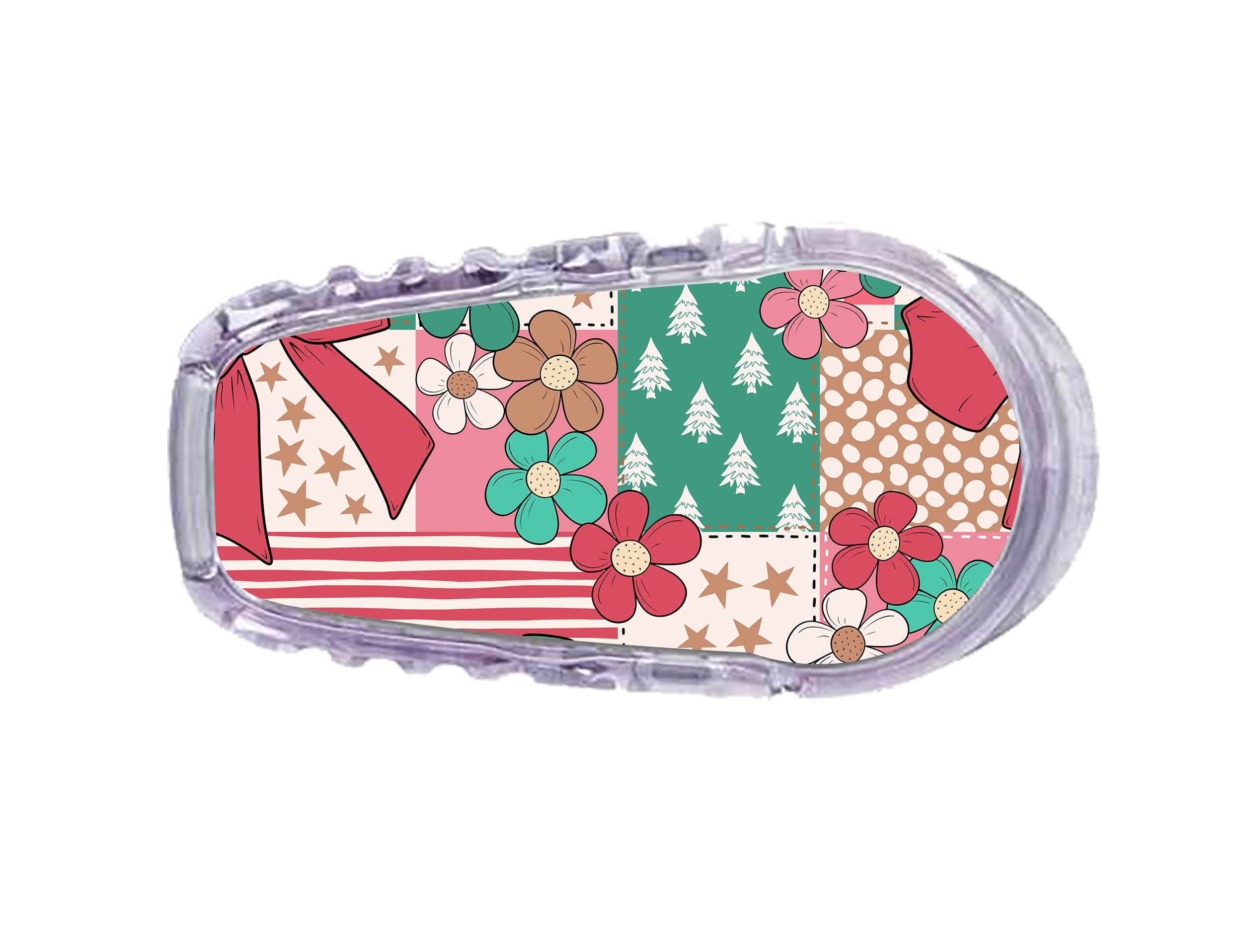 Merry Coquette Dexcom G6 Transmitter Sticker - Pump Peelz Merry Coquette Dexcom G6 Transmitter Sticker - Pump Peelz