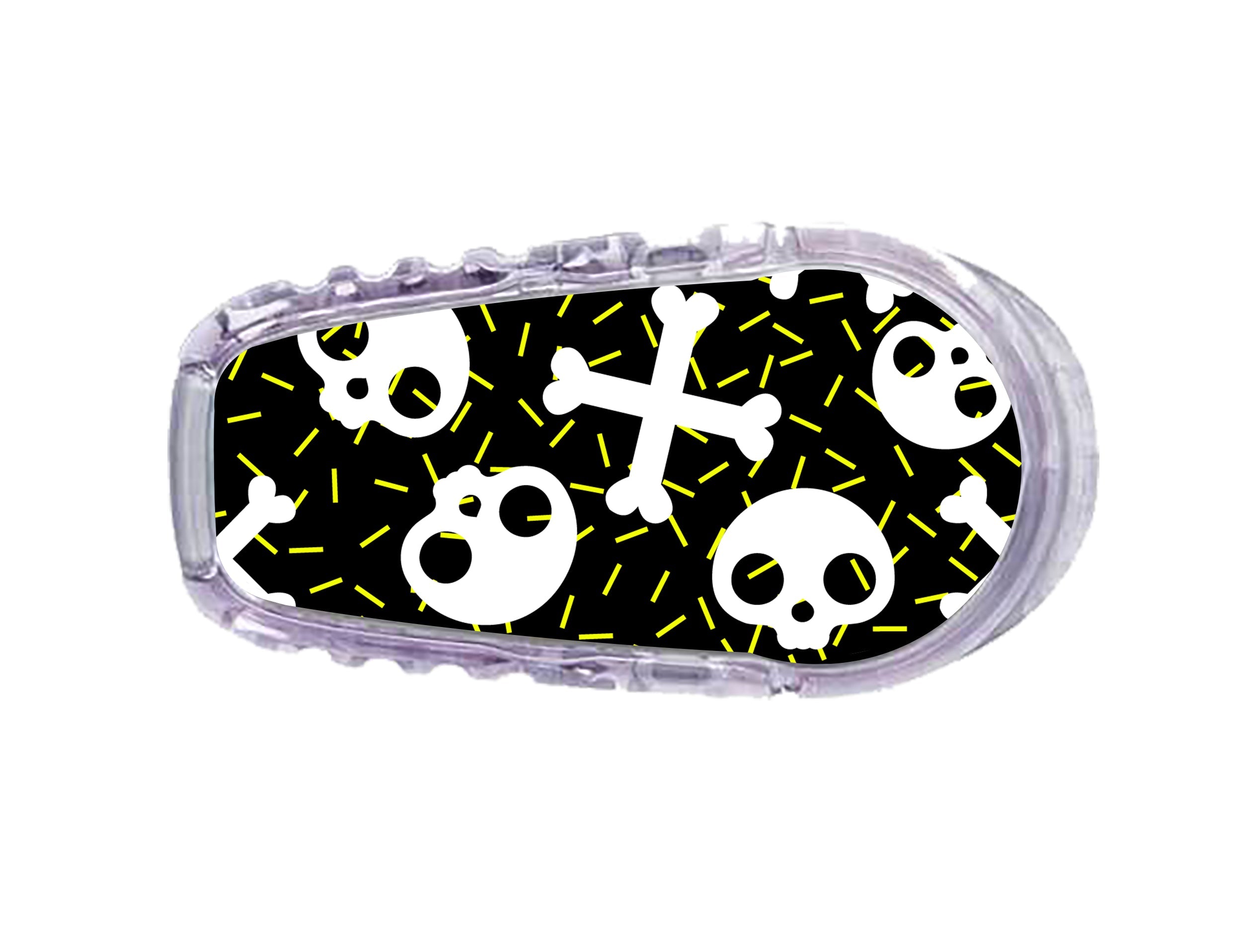 Bone Pop Dexcom G6 Transmitter Sticker - Pump Peelz Bone Pop Dexcom G6 Transmitter Sticker - Pump Peelz