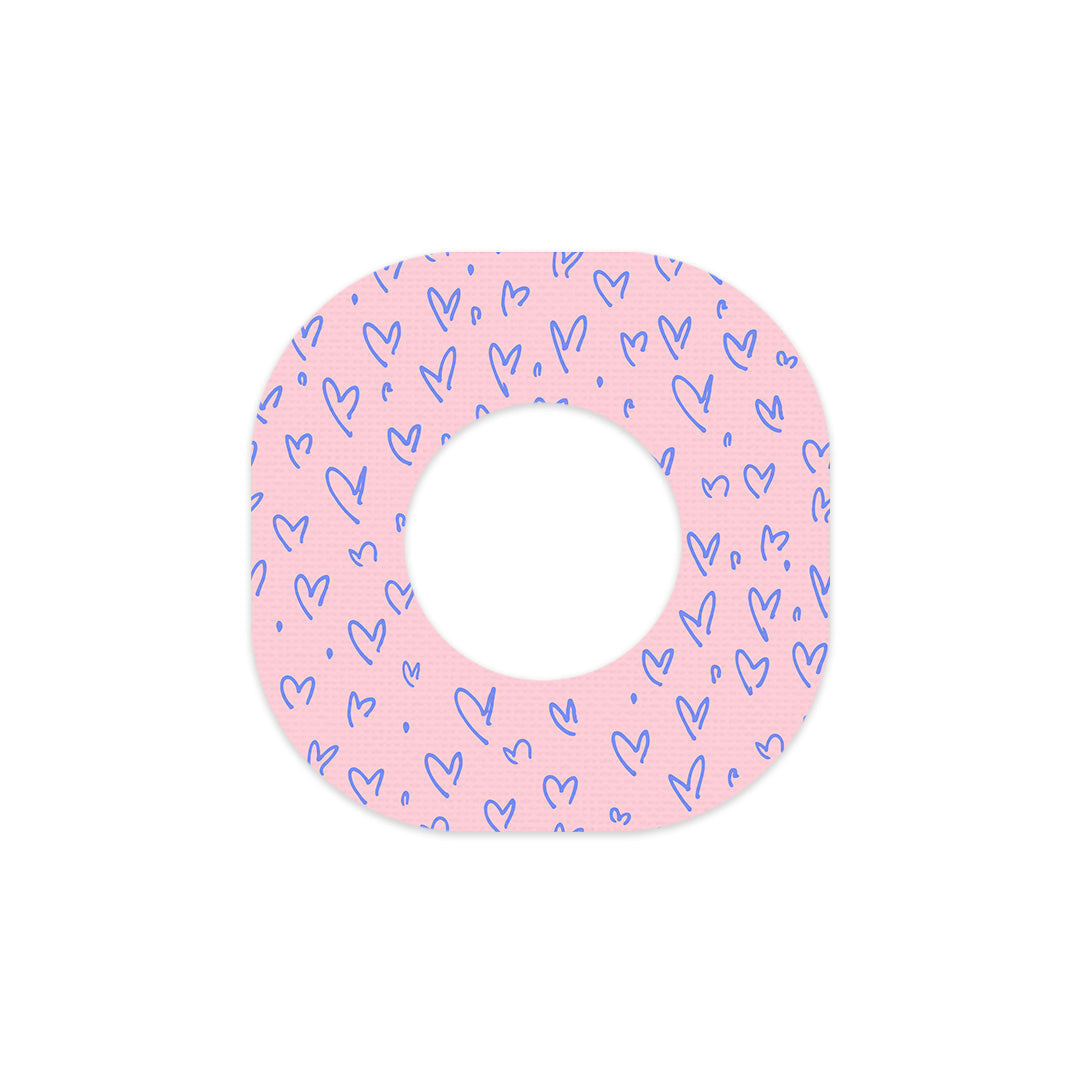 Love Language Dexcom G7 and Stelo Patch Tape - Pump Peelz Love Language Dexcom G7 and Stelo Patch Tape - Pump Peelz