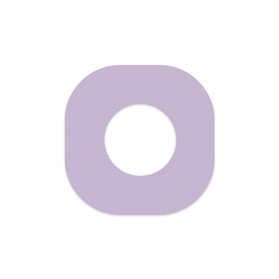 Solid Color Lavender Dexcom G7 and Stelo Patch Tape - Pump Peelz Solid Color Lavender Dexcom G7 and Stelo Patch Tape - Pump Peelz
