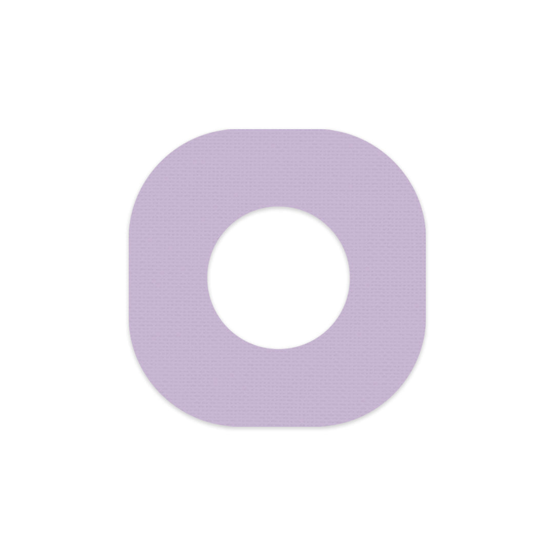 Solid Color Lavender Dexcom G7 and Stelo Patch Tape - Pump Peelz Solid Color Lavender Dexcom G7 and Stelo Patch Tape - Pump Peelz