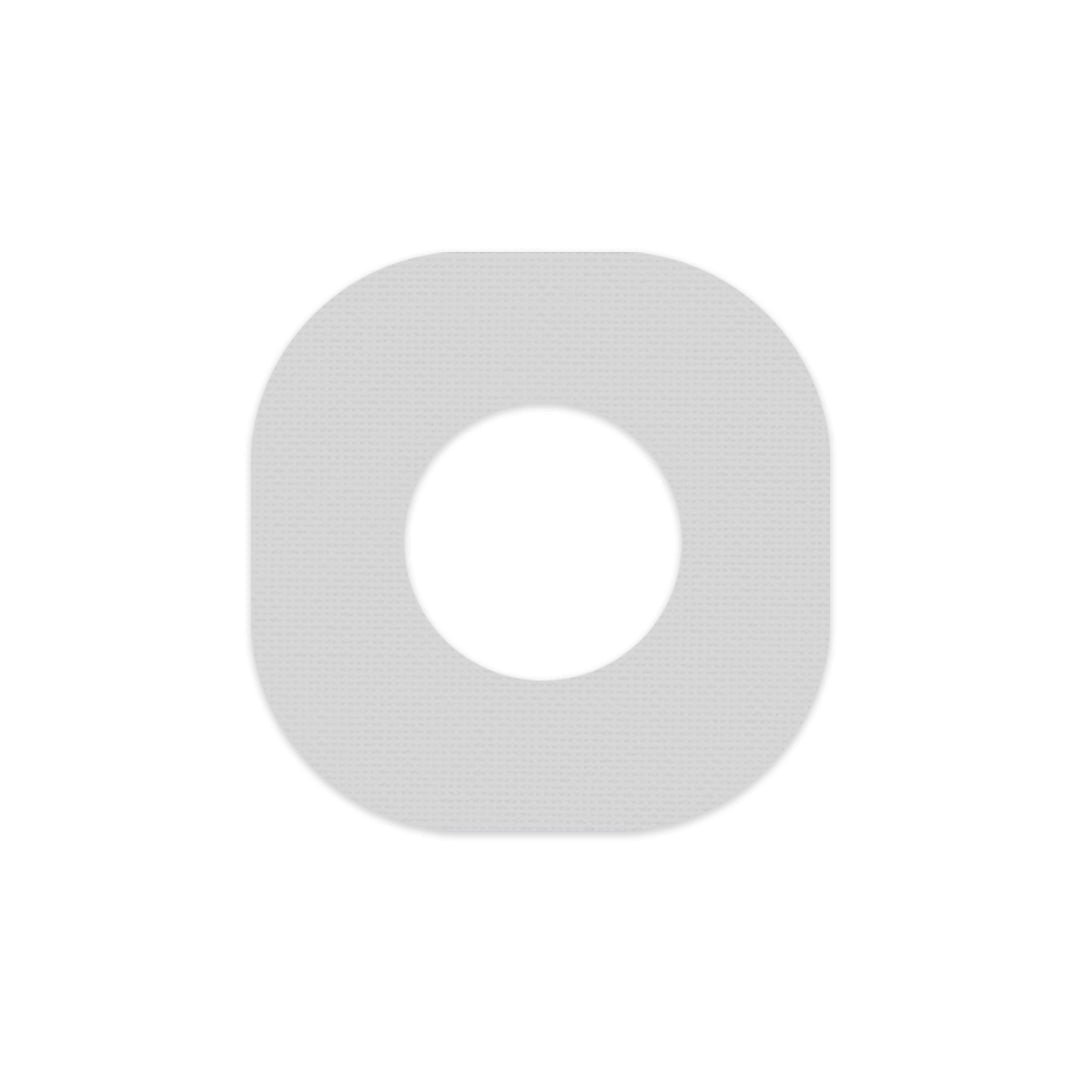 Solid Color Platinum Dexcom G7 and Stelo Patch Tape - Pump Peelz Solid Color Platinum Dexcom G7 and Stelo Patch Tape - Pump Peelz