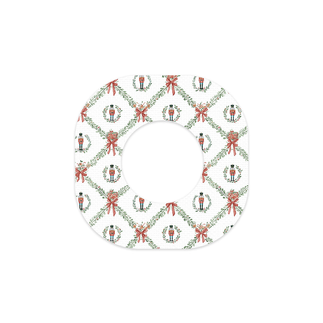 Nutcracker Noel Dexcom G7 and Stelo Patch Tape - Pump Peelz Nutcracker Noel Dexcom G7 and Stelo Patch Tape - Pump Peelz