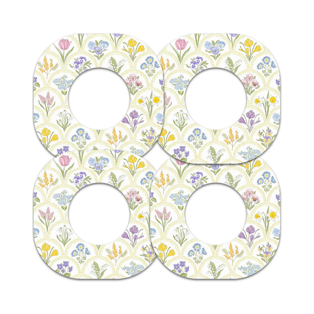 Garden Arches Dexcom G7 and Stelo Patch Tape - Pump Peelz Garden Arches Dexcom G7 and Stelo Patch Tape - Pump Peelz