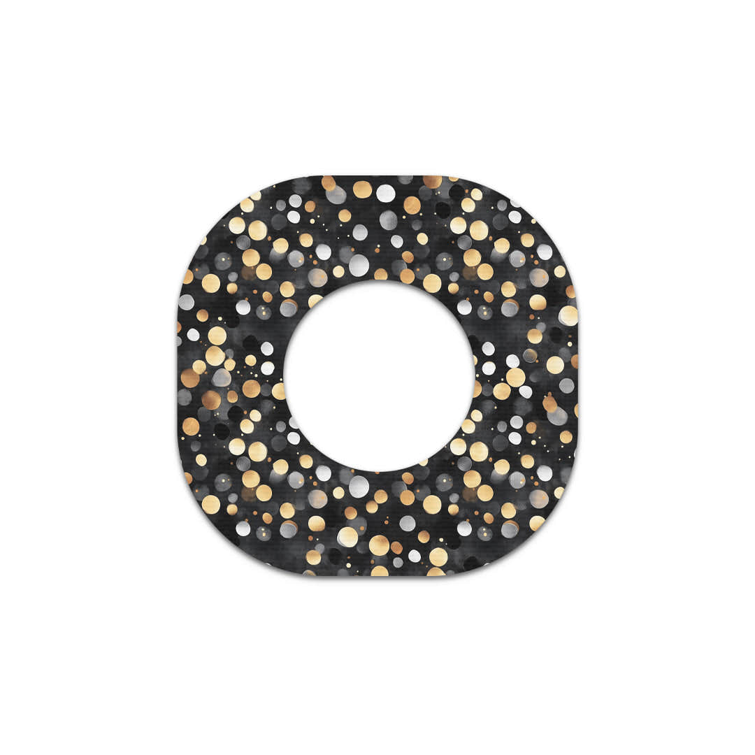 Bokeh Glow Dexcom G7 and Stelo Patch Tape - Pump Peelz Bokeh Glow Dexcom G7 and Stelo Patch Tape - Pump Peelz