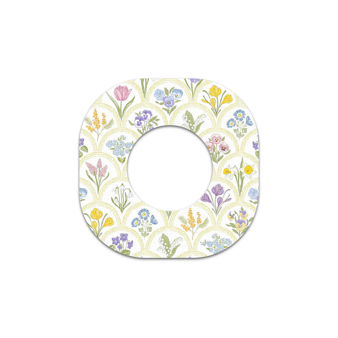 Garden Arches Dexcom G7 and Stelo Patch Tape - Pump Peelz Garden Arches Dexcom G7 and Stelo Patch Tape - Pump Peelz