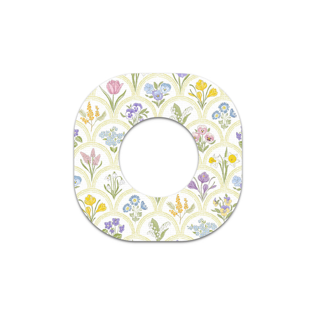 Garden Arches Dexcom G7 and Stelo Patch Tape - Pump Peelz Garden Arches Dexcom G7 and Stelo Patch Tape - Pump Peelz