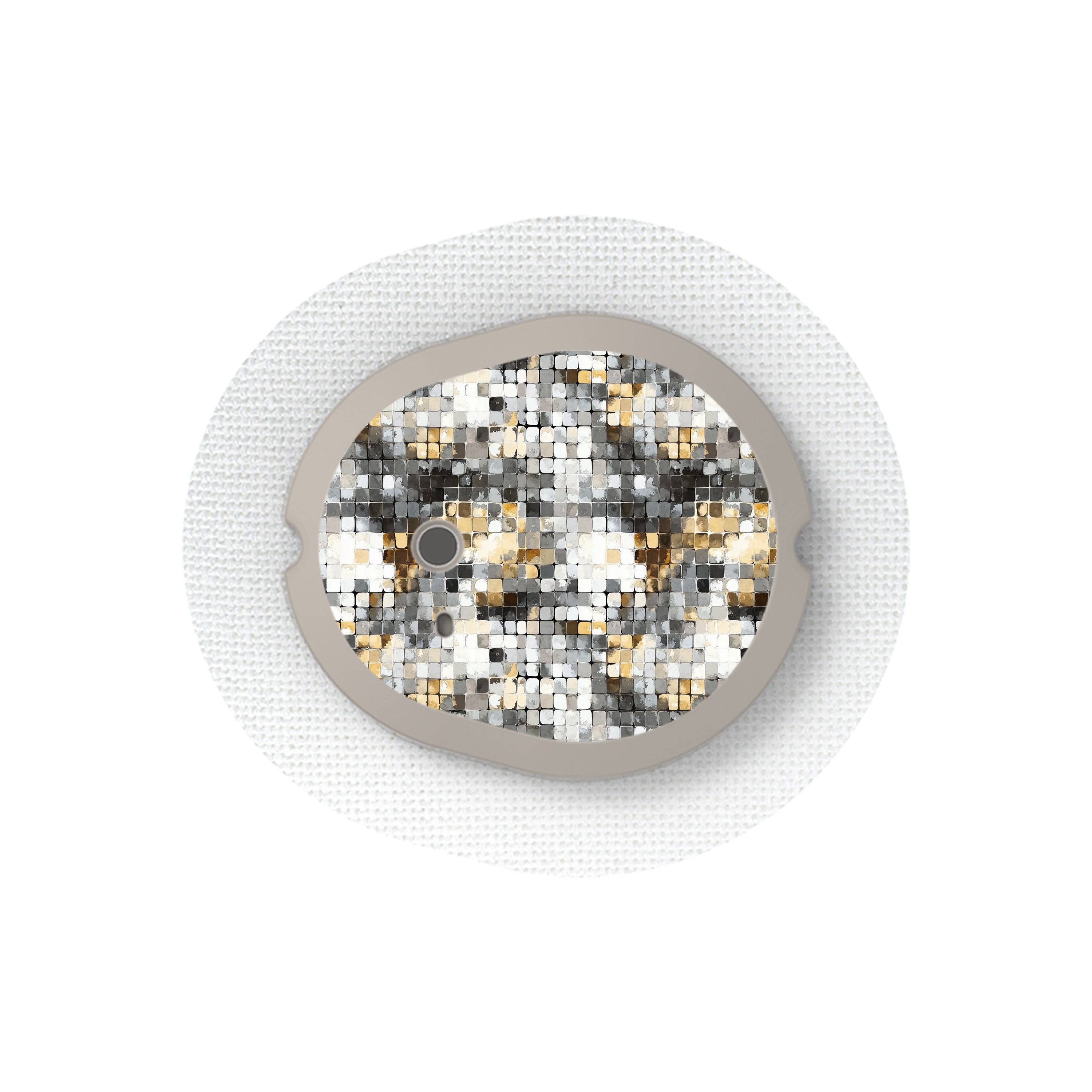 Champagne Glow Sticker Designed for the DEXCOM G7 and Stelo Transmitter Champagne Glow Sticker Designed for the DEXCOM G7 and Stelo Transmitter