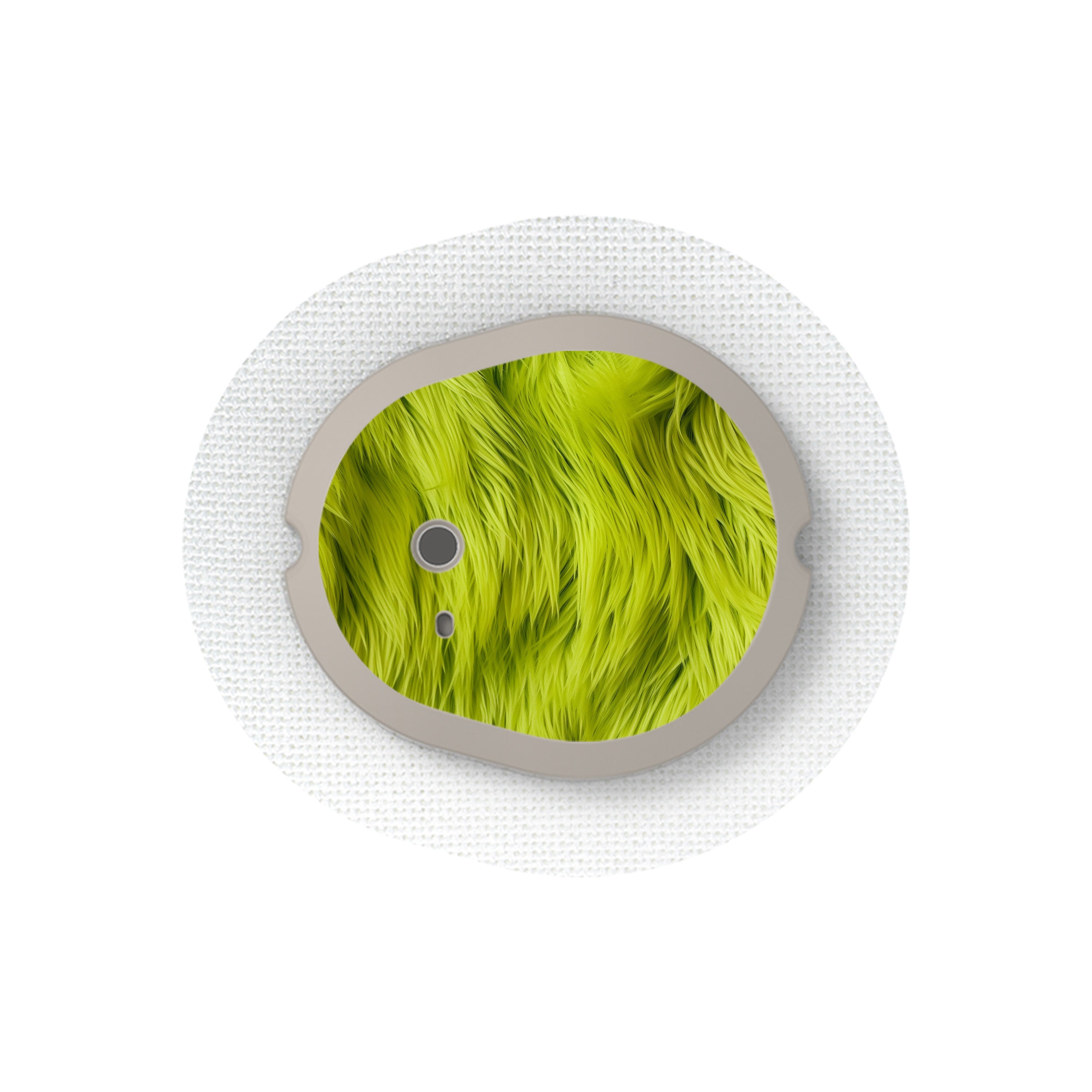 Green Fur Sticker Designed for the DEXCOM G7 and Stelo Transmitter Green Fur Sticker Designed for the DEXCOM G7 and Stelo Transmitter