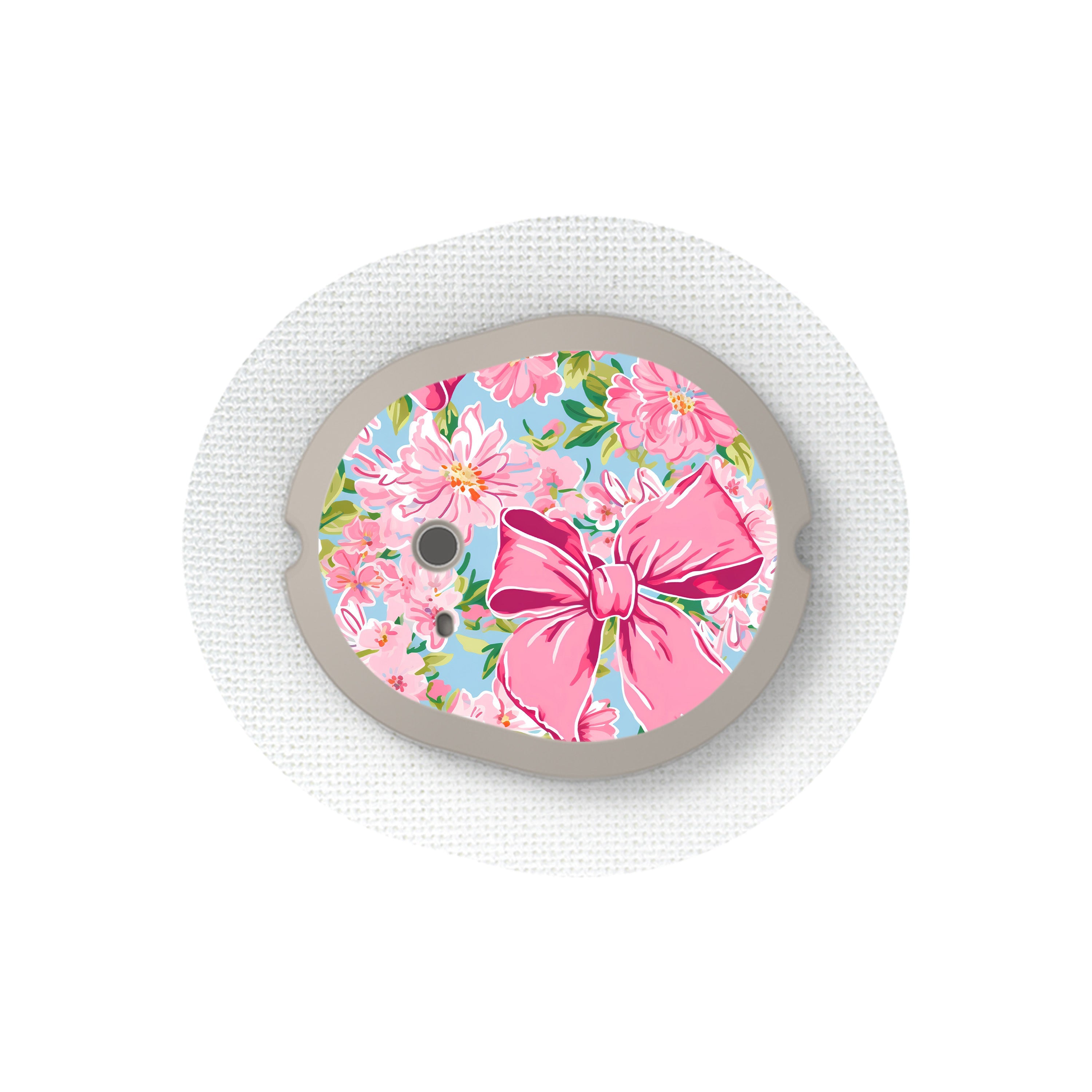 Blossom Bows Sticker Designed for the DEXCOM G7 and Stelo Transmitter Blossom Bows Sticker Designed for the DEXCOM G7 and Stelo Transmitter