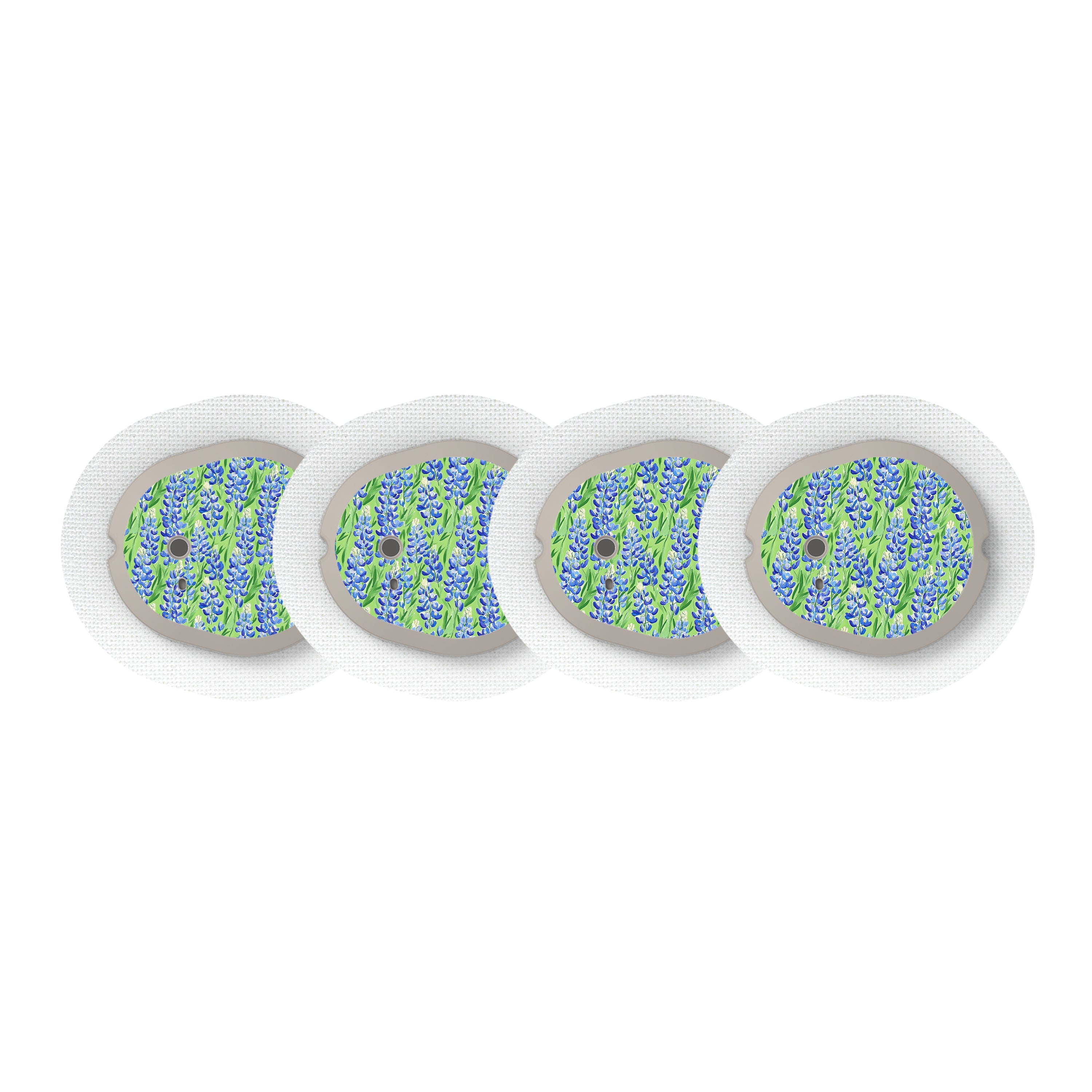 Blue Blooms Designed for the DEXCOM G7 and Stelo Transmitter Blue Blooms Designed for the DEXCOM G7 and Stelo Transmitter
