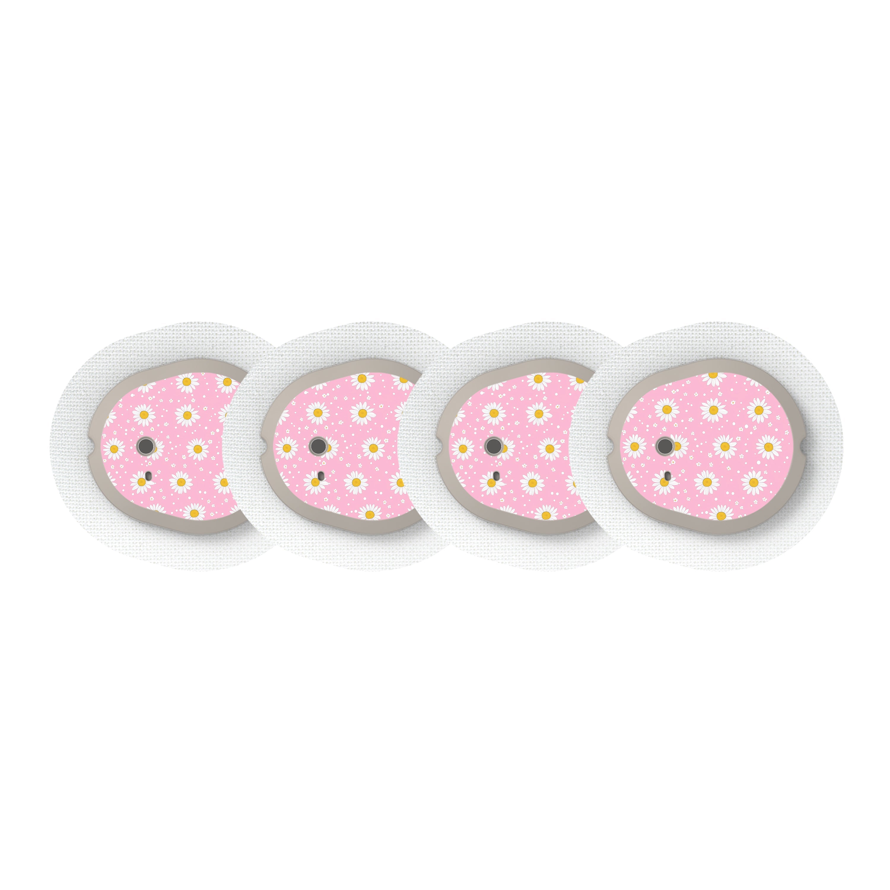 Spring Daisy Dexcom G7 and Stelo Transmitter Sticker - Pump Peelz Spring Daisy Dexcom G7 and Stelo Transmitter Sticker - Pump Peelz